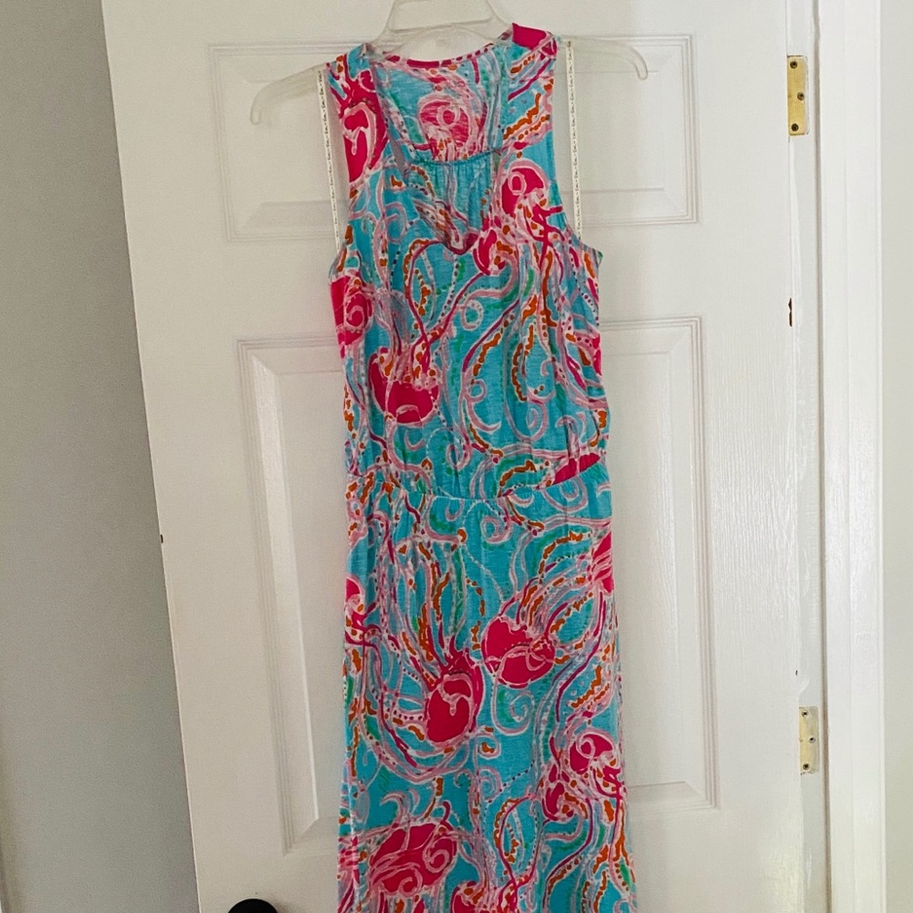 Lily Pulitzer Jellies Be Jammin Mills maxi dress S